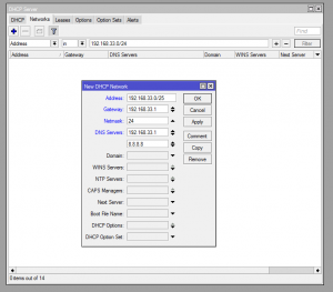 dhcp add network