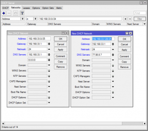 dhcp add network